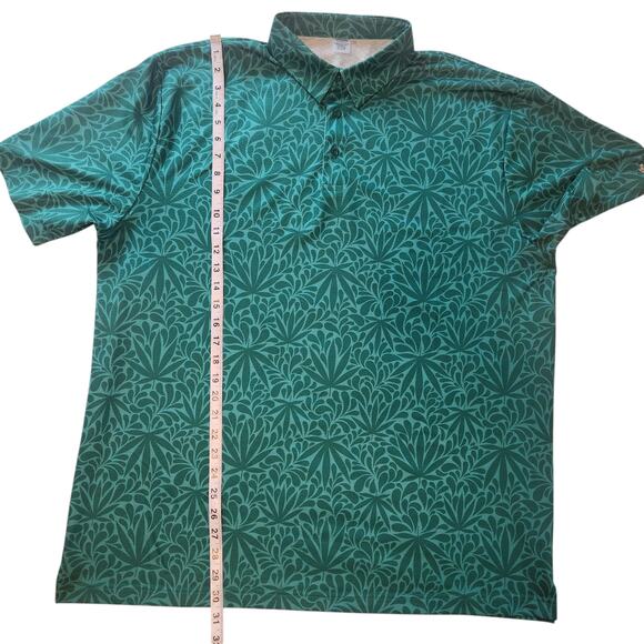 Lot of 2 Golf Gods Australia Button-down Shirts, Tropical, Hawaiian Size 2XL - Picture 9 of 14